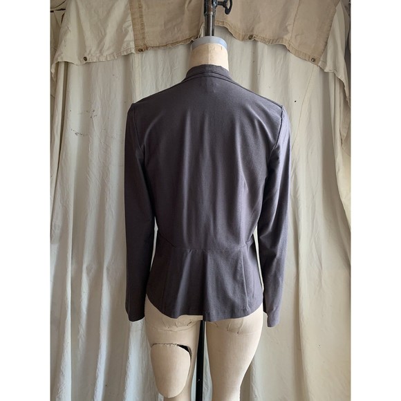 Eileen Fisher Womens Brown Open Front Jacket Sz US XS Viscose/Nylon EUC - Picture 4 of 7